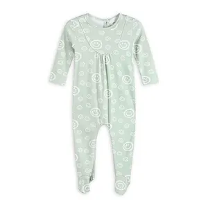 Printed Buttons Baby Clothes